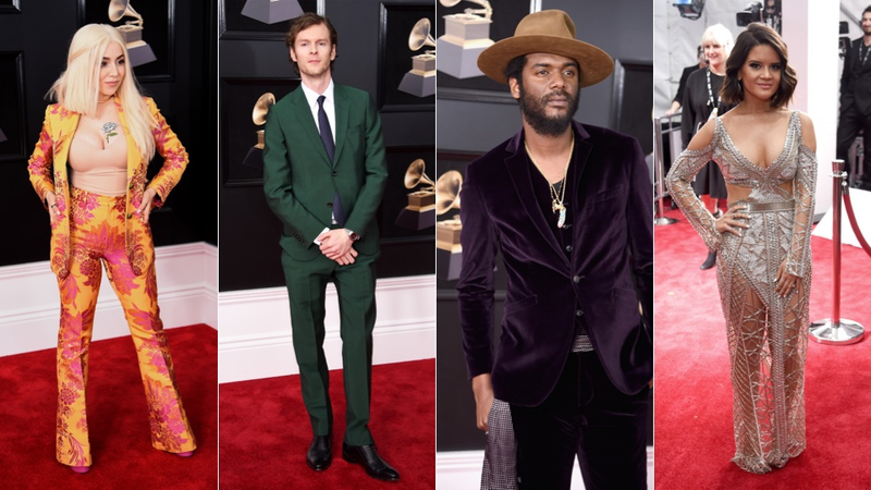 Illustration for article titled Wear a White Rose If We Should Send Help: Every Look on the Grammys Red Carpet